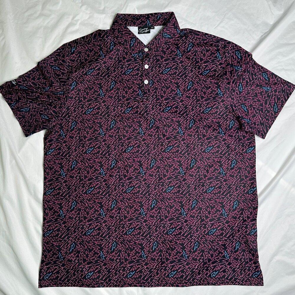 Sunday Swagger Men's Golf Polo Shirt's XXL Lot of 5 Performance Stretch - Picture 8 of 16